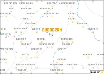 map of Buôn Gram
