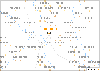 map of Buôn Hồ