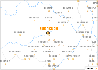map of Buôn Kdŏh