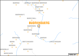 map of Buôn Khoueng