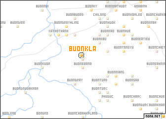 map of Buôn Kla