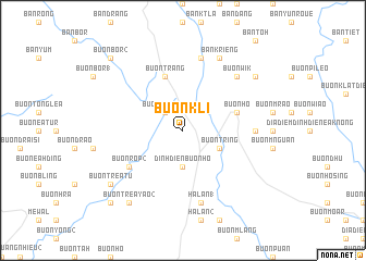 map of Buôn Kli