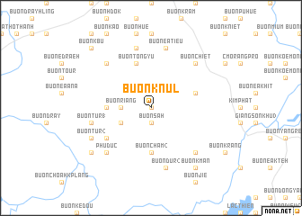 map of Buôn Knul