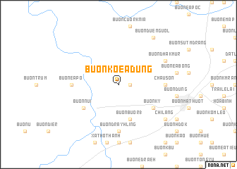 map of Buôn Ko Ea Dung