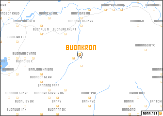 map of Buôn Kron