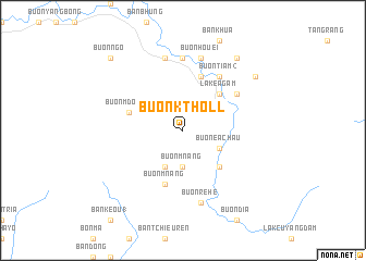 map of Buôn K\