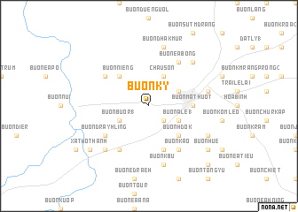 map of Buôn Ky