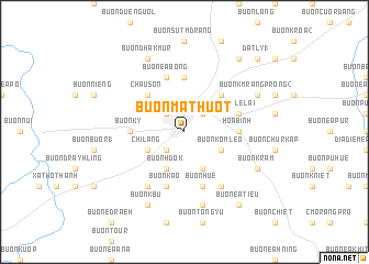 map of Buôn Ma Thuột