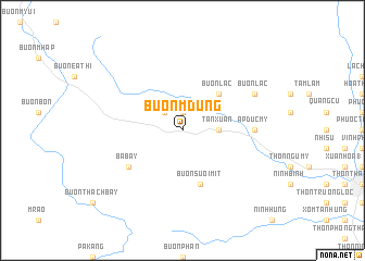 map of Buôn M\