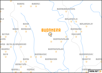 map of Buôn Méra