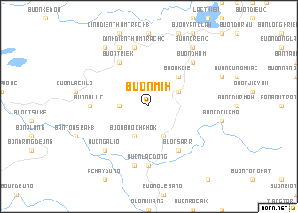 map of Buôn Mih