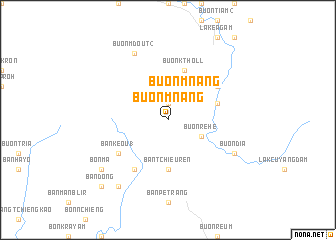 map of Buôn Mnang