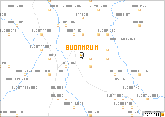 map of Buôn Mrưm