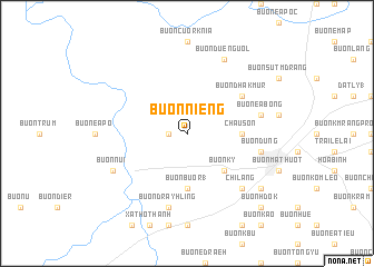 map of Buôn Niêng