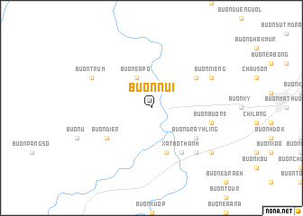 map of Buôn Nui