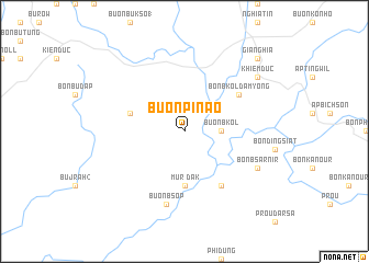 map of Buôn Pinao