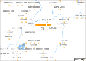 map of Buôn Plưm