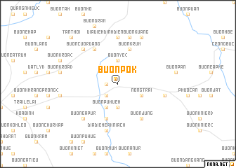 map of Buôn Pok