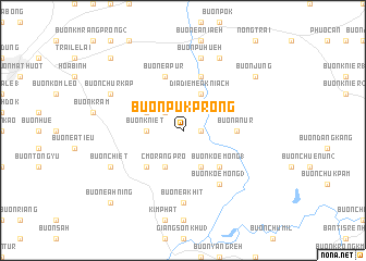 map of Buôn Pưk Prong