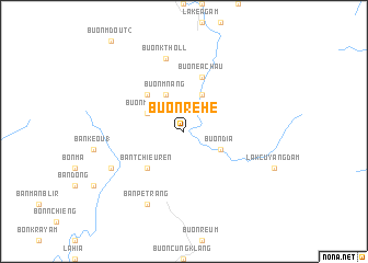 map of Buôn Rê Hê