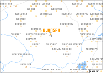 map of Buôn Sah