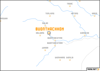 map of Buôn Thạch Hòm