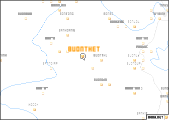 map of Buôn Thet