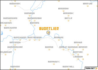 map of Buôn Tlier