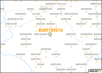 map of Buôn Tơng Yu
