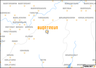 map of Buôn Treun