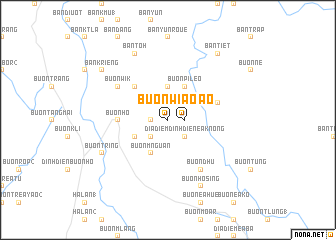 map of Buôn Wiao