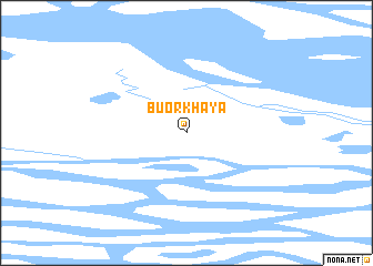 map of Buor-Khaya