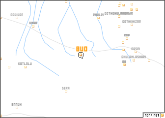 map of Būo