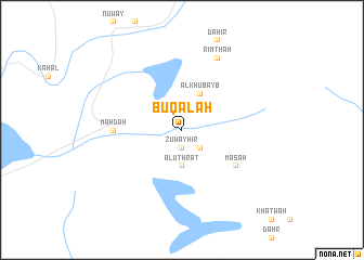 map of Bū Qal‘ah