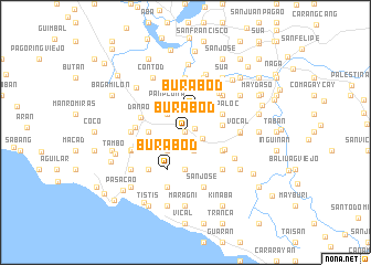 map of Burabod