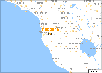 map of Burabod