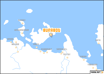 map of Burabod