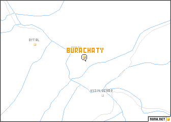 map of Bura-Chaty