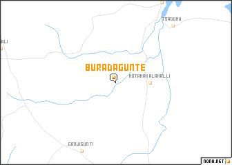 map of Buradagunte