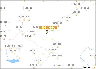 map of Buragara