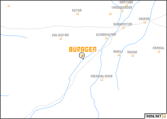 map of Buragen