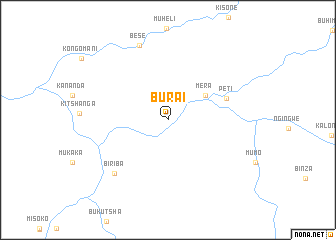 map of Burai