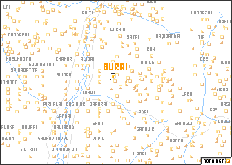 map of Burai