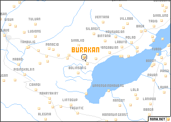 map of Burakan