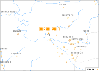 map of Būrakī Pā\