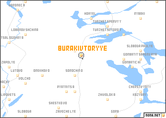 map of Buraki Vtoryye