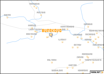 map of Burakovo