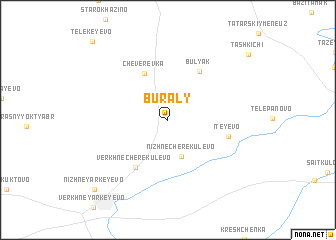 map of Buraly