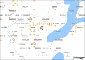 map of Buramamate