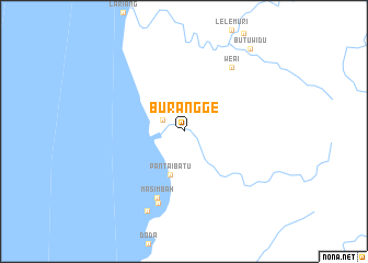 map of Burangge